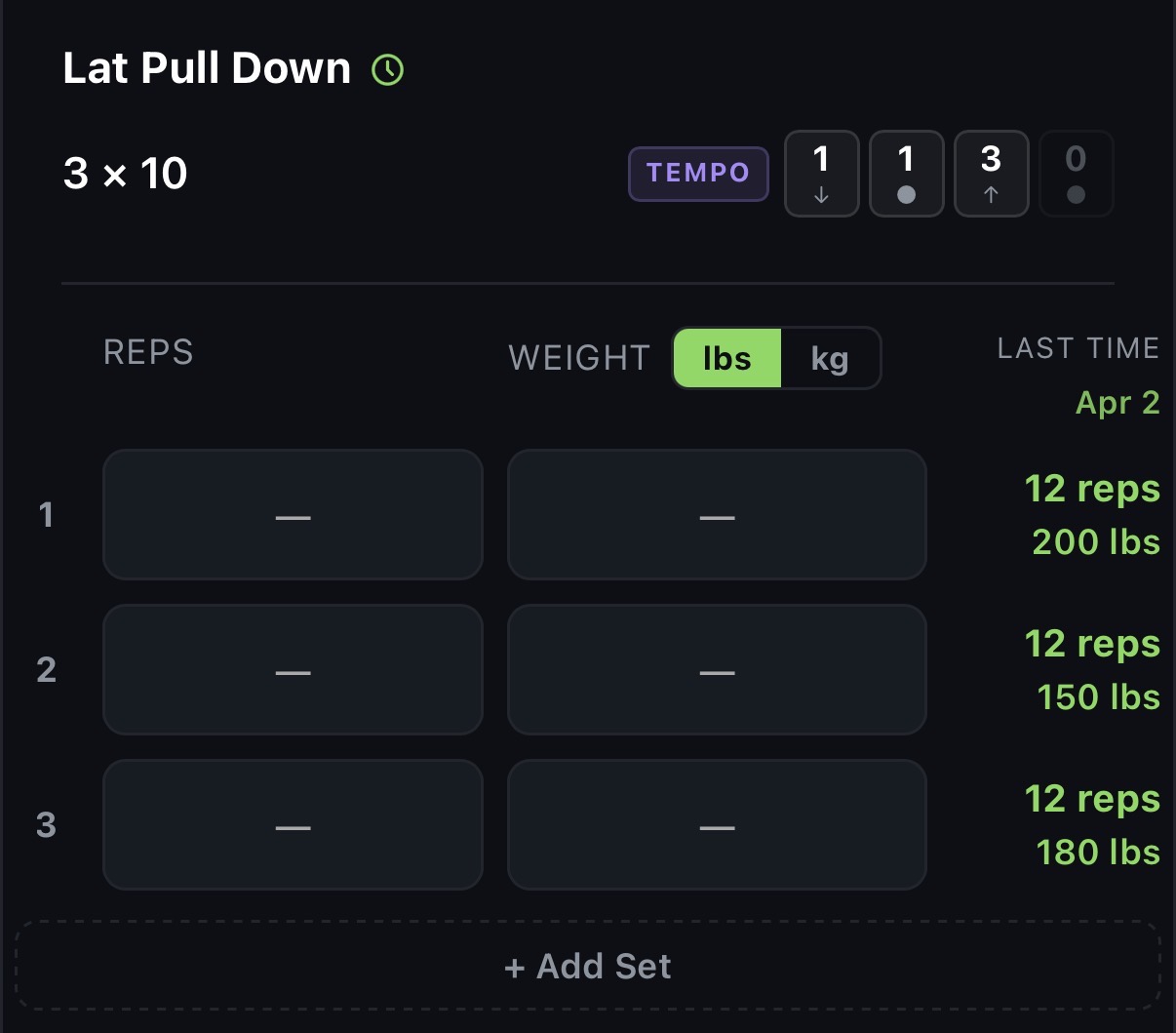 Custom coach-built workout programming